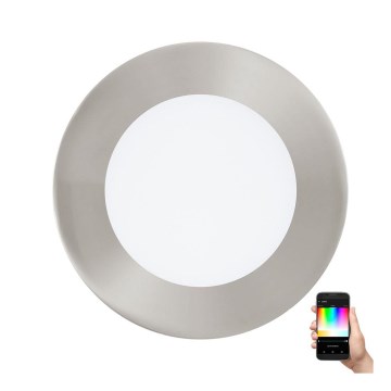 Eglo - LED RGB Dimmable recessed light FUEVA-C LED/5,4W/230V