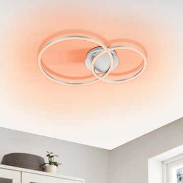 Eglo - LED RGB Dimmable surface-mounted chandelier LED/21,5W/230V 3000-6500K + remote control