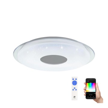 Eglo - LED RGB Dimming ceiling light LANCIANO-C LED/38W/230V + RC