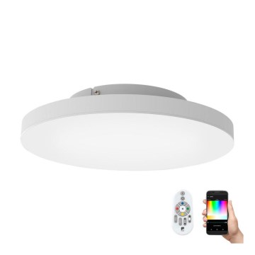 Eglo - LED RGB Dimming ceiling light TURCONA-C LED/20W/230V + RC