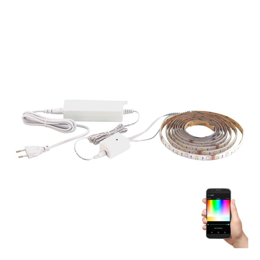Eglo - LED RGB strip 5m STRIPE-C LED/19W/230V