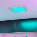 Eglo - LED RGBW Dimmable Bathroom Ceiling Light LED/10.5W/230V 2700-6500K 22x22 cm IP44 White