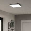 Eglo - LED RGBW Dimmable bathroom ceiling light LED/13,4W/230V 2700-6500K 29x29 cm IP44 white ZigBee