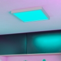 Eglo - LED RGBW Dimmable Bathroom Ceiling Light LED/13.5W/230V 2700-6500K 29.5x29.5 cm IP44 White