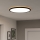Eglo - LED RGBW Dimmable bathroom ceiling light LED/16,8W/230V 2700-6500K d. 50 cm IP44 black ZigBee