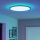 Eglo - LED RGBW Dimmable bathroom ceiling light LED/16,8W/230V 2700-6500K d. 50 cm IP44 white ZigBee