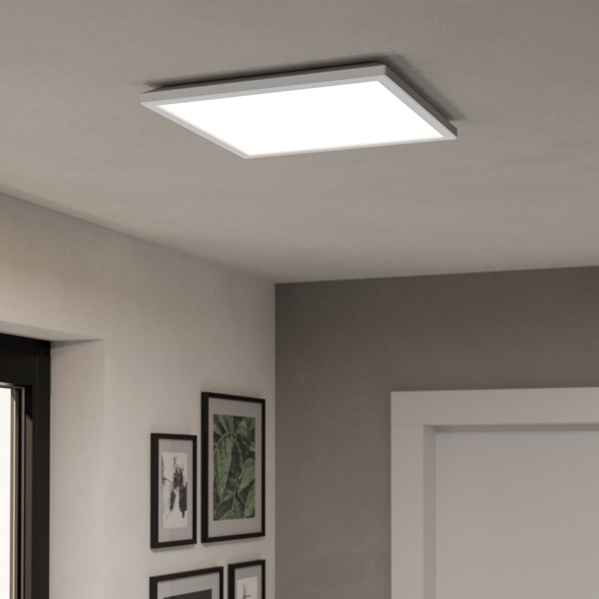 Eglo - LED RGBW Dimmable bathroom ceiling light LED/17,6W/230V 2700-6500K 39x39 cm IP44 white ZigBee