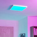 Eglo - LED RGBW Dimmable Bathroom Ceiling Light LED/17.8W/230V 2700-6500K Ø 39 cm IP44 White