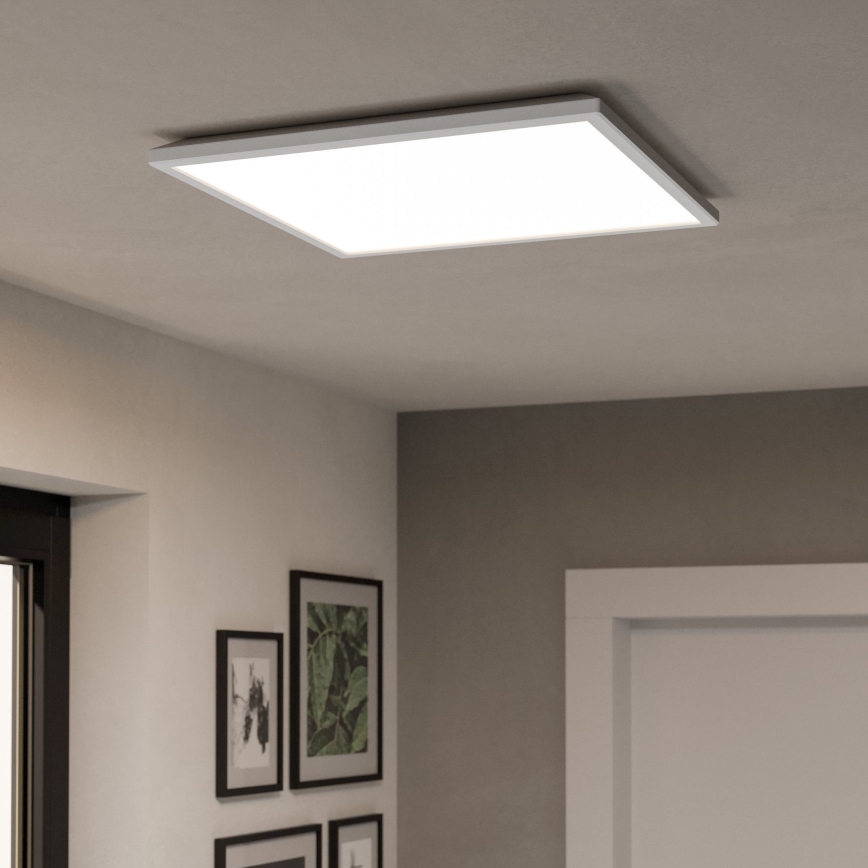 Eglo - LED RGBW Dimmable bathroom ceiling light LED/17W/230V 2700-6500K 50x50 cm IP44 white ZigBee