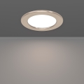 Eglo - LED RGBW Dimmable Bathroom Recessed Ceiling Light LED/5W/230V 2700–6500K Ø12 cm IP44 Matte Chrome
