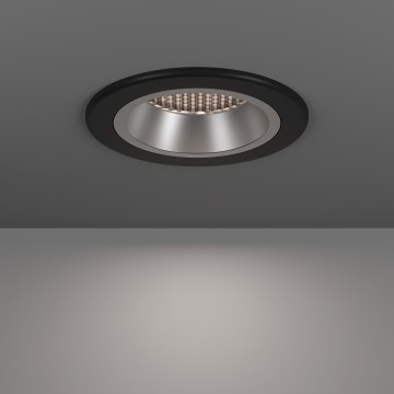Eglo - LED RGBW Dimmable Bathroom Recessed Downlight LED/4,8W/230V 2700-6500K IP44 Black