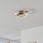 Eglo - LED RGBW Dimmable ceiling light LED/17W/230V 2700-6500K black + remote control