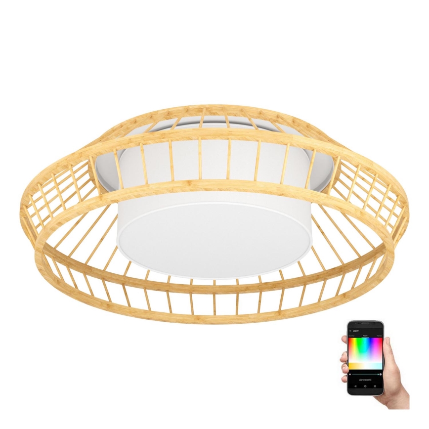 Eglo - LED RGBW Dimmable ceiling light LED/22W/230V 2700-6500K