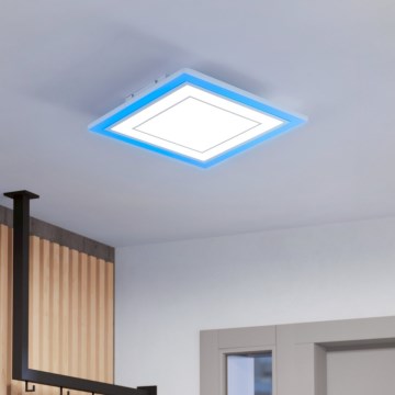 Eglo - LED RGBW Dimmable ceiling light LED/29W/230V 3000-6500K + remote control