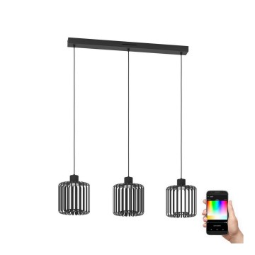 Eglo - LED RGBW Dimmable chandelier on a string 3xLED/3,7W/230V 2700-6500K