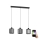 Eglo - LED RGBW Dimmable chandelier on a string 3xLED/3,7W/230V 2700-6500K