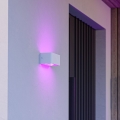 Eglo - LED RGBW Dimmable Outdoor Wall Light LED/10W/230V 2700-6500K IP55 White