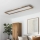 Eglo - LED RGBW Dimmable panel SALOBRENA-C WOOD LED/31W/230V 2700-6500K 34x124 cm brown + remote control