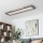 Eglo - LED RGBW Dimmable panel SALOBRENA-C WOOD LED/31W/230V 2700-6500K 34x124 cm dark brown + remote control