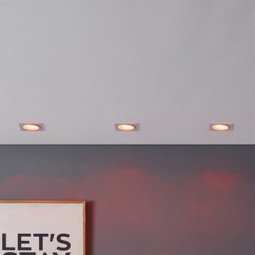 Eglo - LED RGBW Dimmable recessed light LED/4,7W/230V white