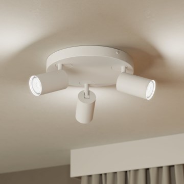 Eglo - LED RGBW Dimmable spotlight 3xGU10/4,9W/230V white