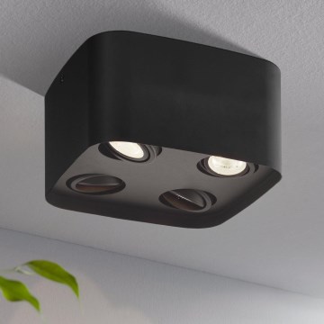 Eglo - LED RGBW Dimmable spotlight 4xGU10/5W/230V ZigBee