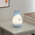 Eglo - LED RGBW Rechargeable Touch-Activated Children's Night Light LED/5W/5V 1200 mAh Rabbit