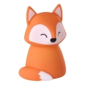 Eglo - LED RGBW Rechargeable Touch-Control Kids' Night Light LED/5W/5V 1200 mAh Fox