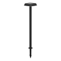Eglo - LED Solar Light with Sensor LED/8.5W/3.7V 2200 mAh IP44 Black