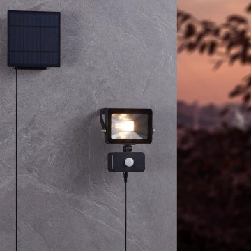 Eglo - LED Solar Spotlight with Sensor 15xLED/0,03W/3,7V 2600 mAh IP44