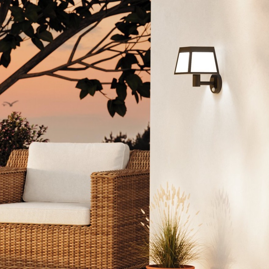 Eglo - LED Solar wall light with sensor LED/7,5W/3,7V IP44