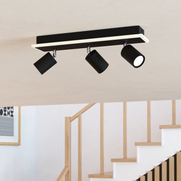 Eglo - LED Spotlight, 20W/230V, Black