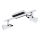 Eglo - LED spotlight 2xGU10/5W/230V