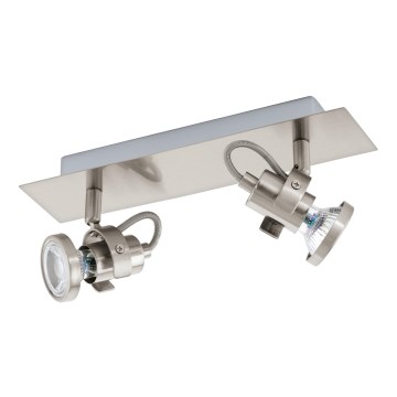 Eglo - LED spotlight 2xGU10-LED/3.3W/230V