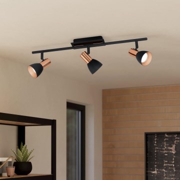 Eglo - LED spotlight  3xGU10/3.3W/230V
