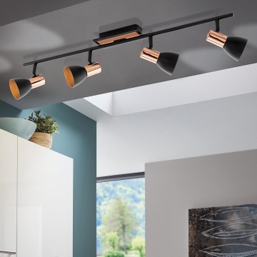 Eglo - LED spotlight  4xGU10/3.3W/230V