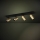 Eglo - LED Spotlight 4xGU10/4,5W/230V 3000K black/gold