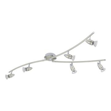 Eglo - LED Spotlight  6xGU10/3W/230V