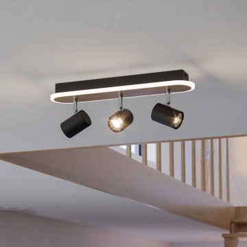 Eglo - LED Spotlight LED/20W/230V Brown/Black