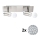 Eglo - LED Spotlight MY CHOICE 2xE14/4W/230V matte chrome