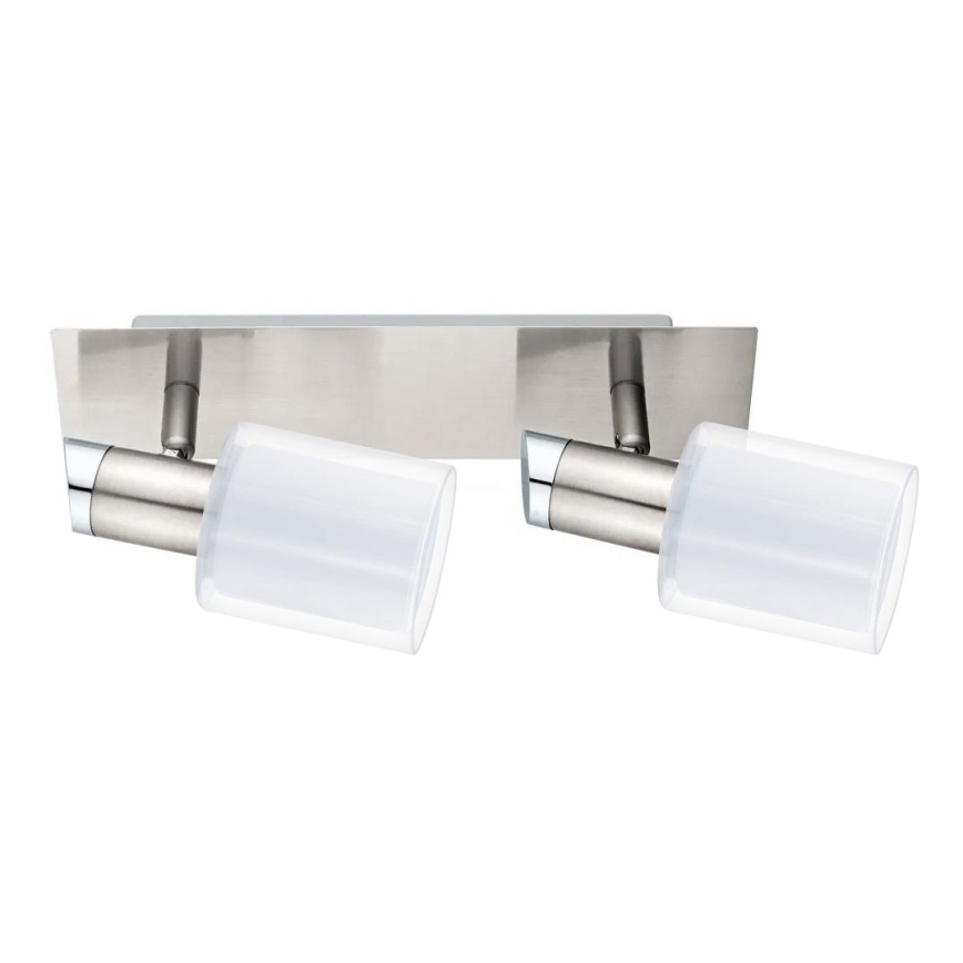 Eglo - LED Spotlight MY CHOICE 2xE14/4W/230V matte chrome/white