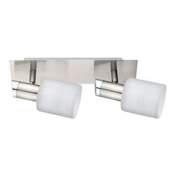 Eglo - LED Spotlight MY CHOICE 2xE14/4W/230V matte chrome/white