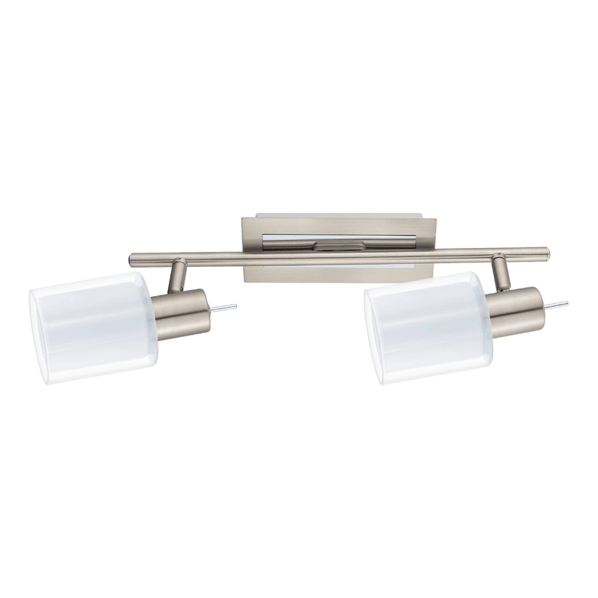 Eglo - LED Spotlight MY CHOICE 2xE14/4W/230V matte chrome/white