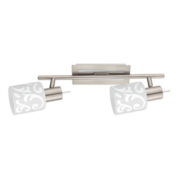 Eglo - LED Spotlight MY CHOICE 2xE14/4W/230V matte chrome/white