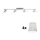 Eglo - LED Spotlight MY CHOICE 4xE14/4W/230V matte chrome/creamy