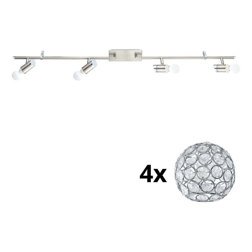 Eglo - LED Spotlight MY CHOICE 4xE14/4W/230V matte chrome