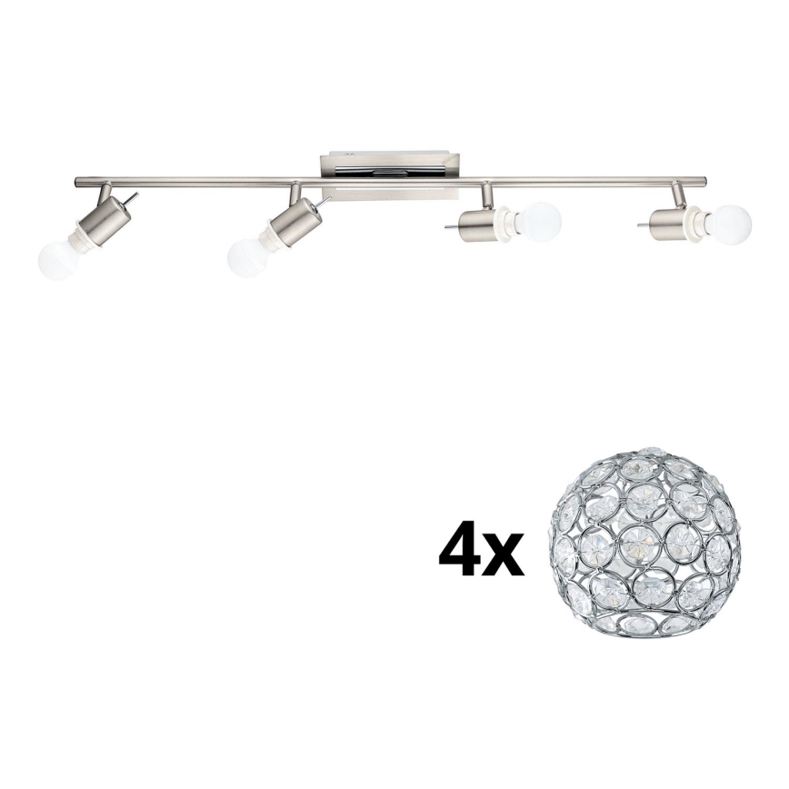 Eglo - LED Spotlight MY CHOICE 4xE14/4W/230V matte chrome