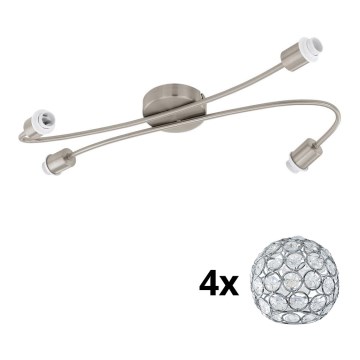 Eglo - LED Spotlight MY CHOICE 4xE14/4W/230V matte chrome