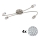 Eglo - LED Spotlight MY CHOICE 4xE14/4W/230V matte chrome