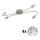 Eglo - LED Spotlight MY CHOICE 4xE14/4W/230V matte chrome/white/black